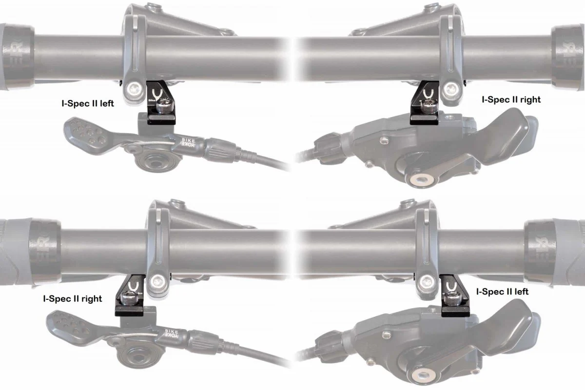 Adaptateur de Fixation pour Commande de Vitesse SRAM BIKE YOKE Triggy Shimano i-Spec ll Droit - Image 3