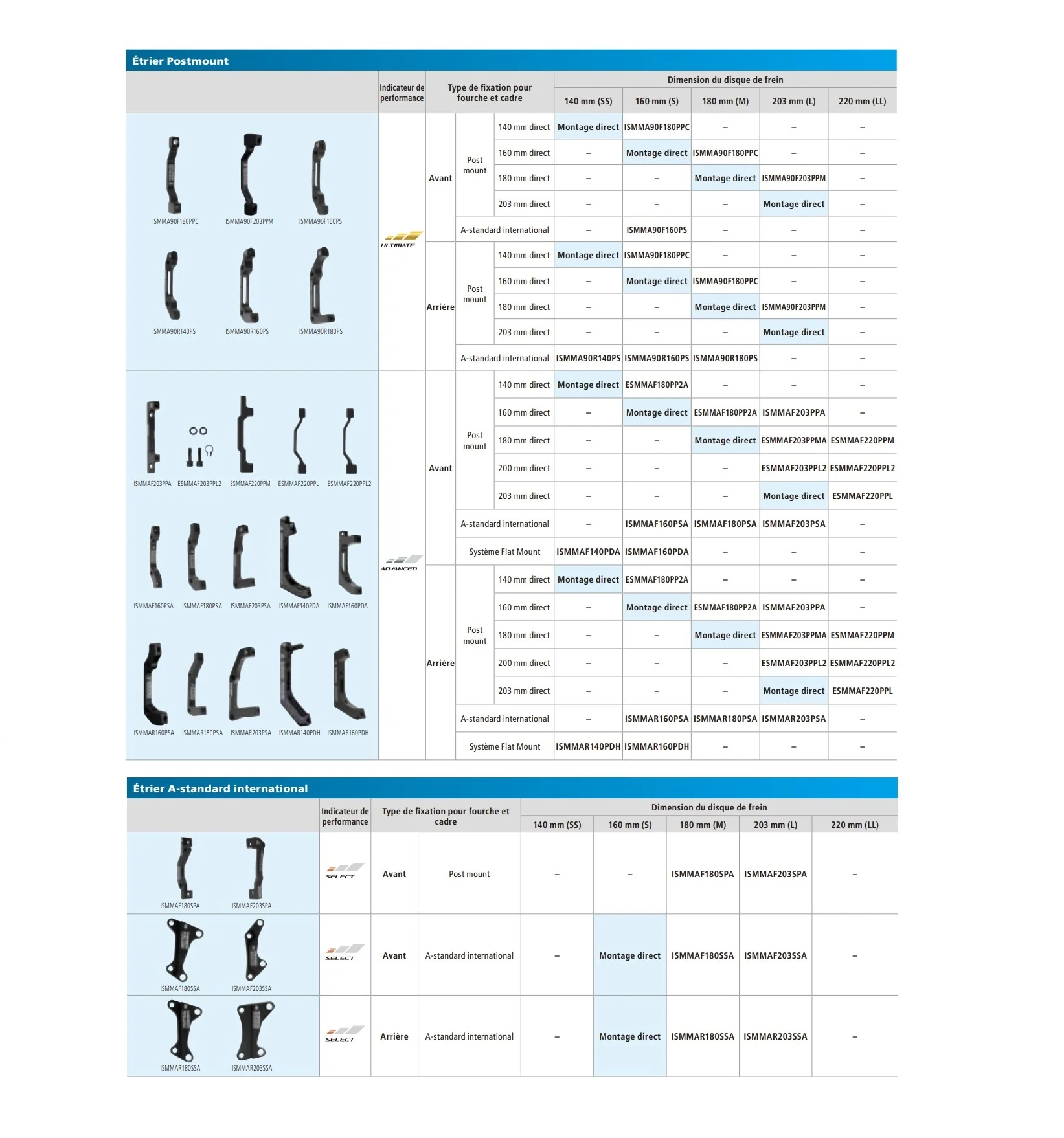 Adaptateur Étrier Arrière PM / IS SHIMANO (+63mm) - Image 2