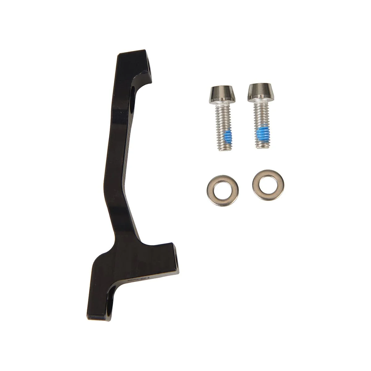 Adaptateur Étrier Avant / Arrière PM / PM HOPE 220mm (+20mm) #HBMP Noir