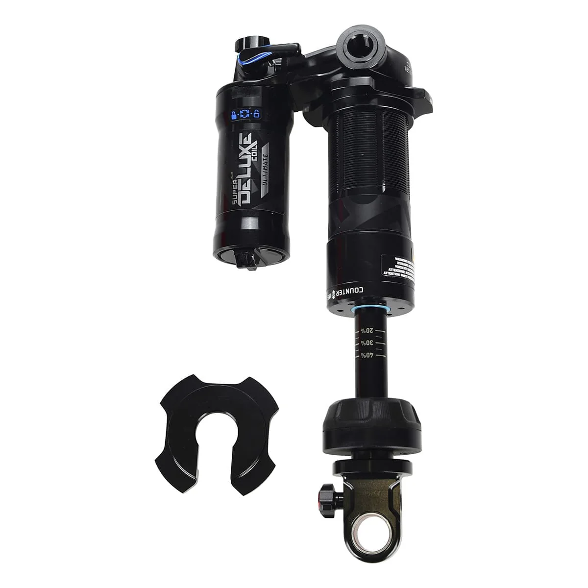 Amortisseur ROCKSHOX SUPER DELUXE RCT Trunnion Mid Reb/Mid Comp - Image 3