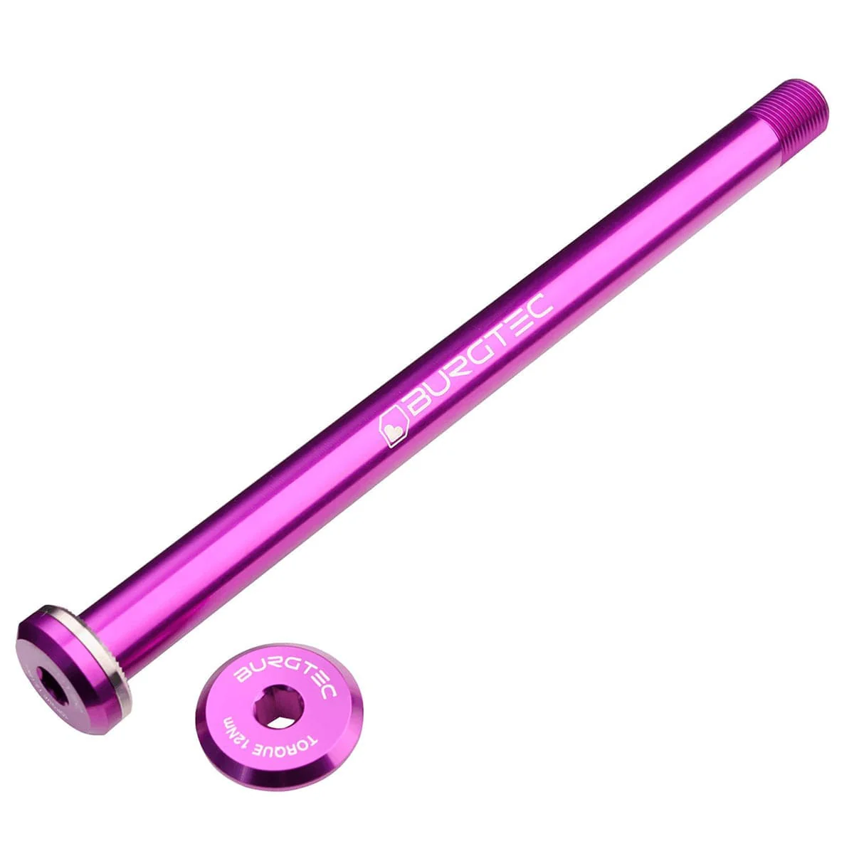 Axe de Roue Arrière BURGTEC 168.5mm pour Cadres Santa Cruz Violet