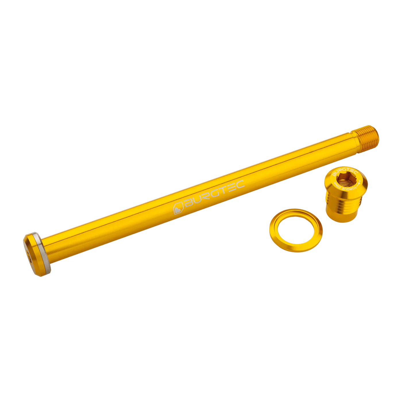 Axe de Roue Arrière BURGTEC 174mm pour Cadre Yeti Or