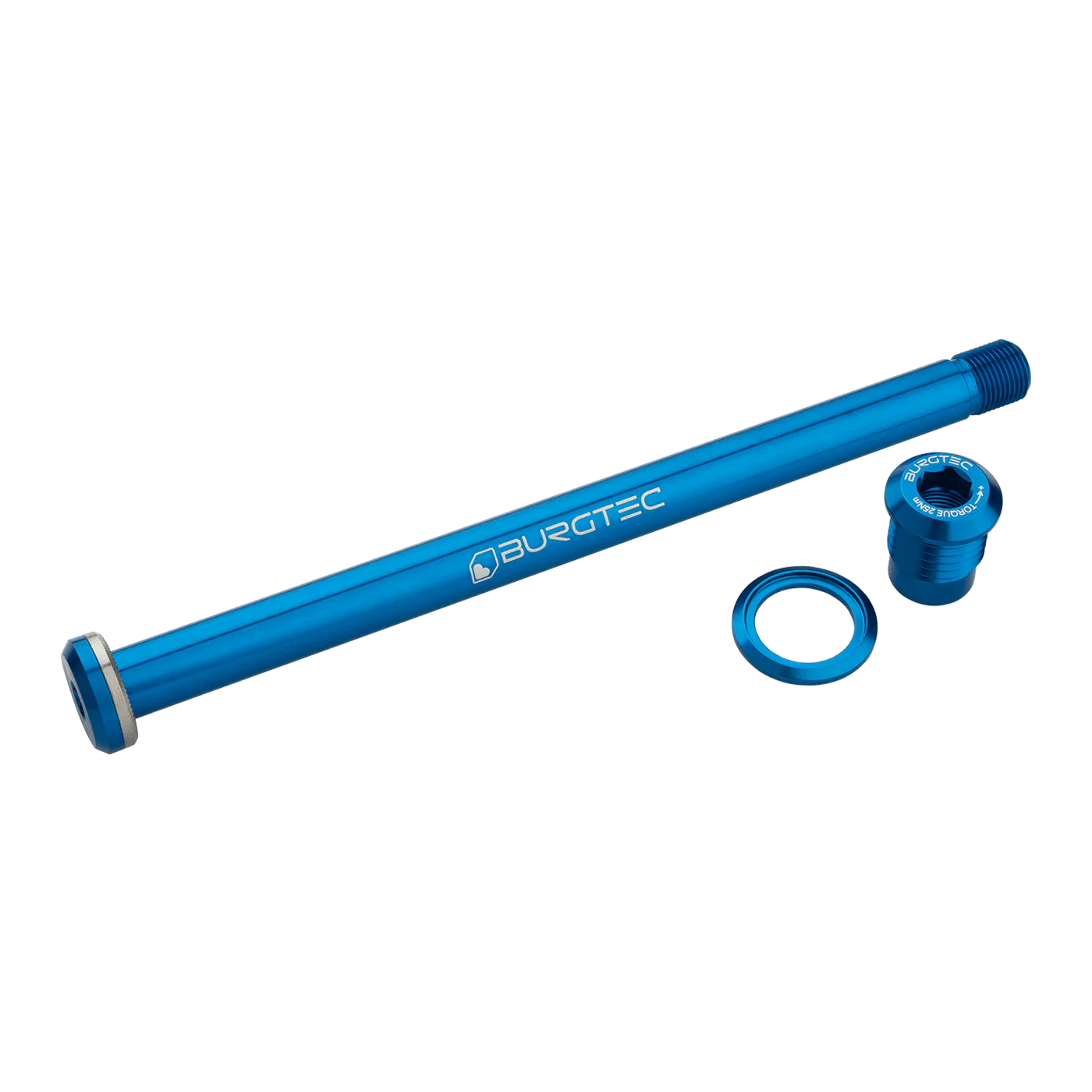 Axe de Roue Arrière BURGTEC 174mm pour Cadre Yeti Bleu Foncé