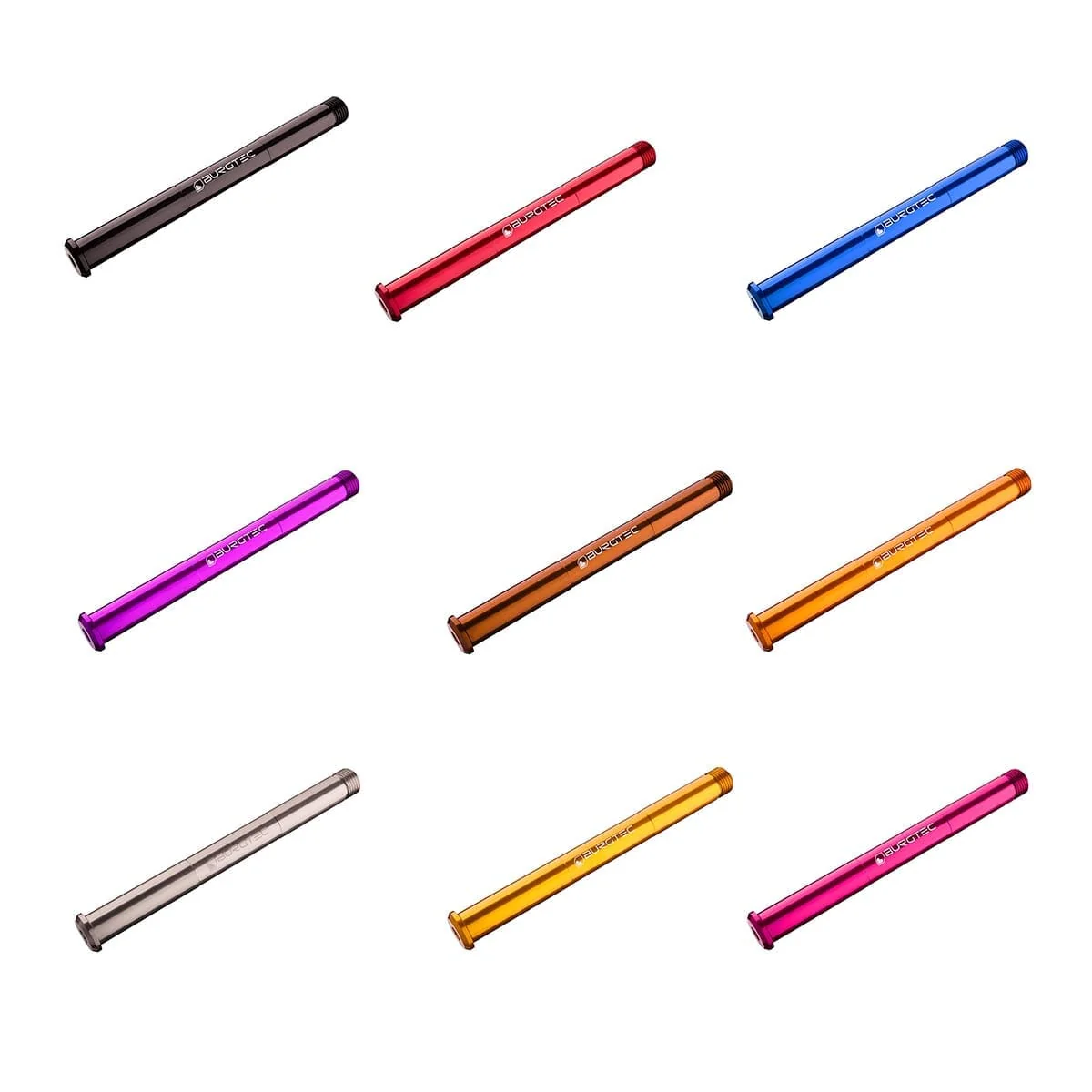 Axe de Roue Avant BURGTEC pour Fourche Rockshox 15x110 mm Boost Rose - Image 3