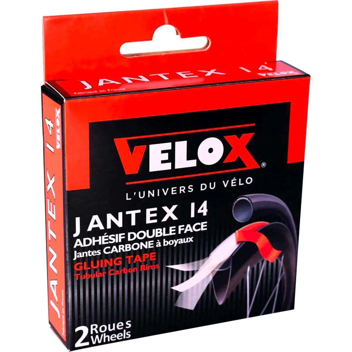 Bande adhesive pour boyau VELOX JANTEX 14 POUR JANTE CARBONE - Image 2