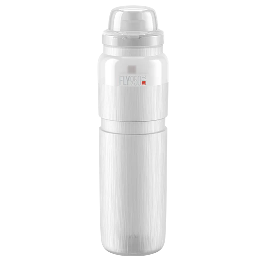 Bidon ELITE FLY VTT TEX Transparent/Gris - Image 3