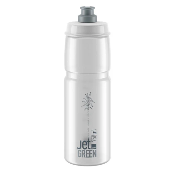 Bidon ELITE JET SUGAR CANE Transparent/Gris - Image 2