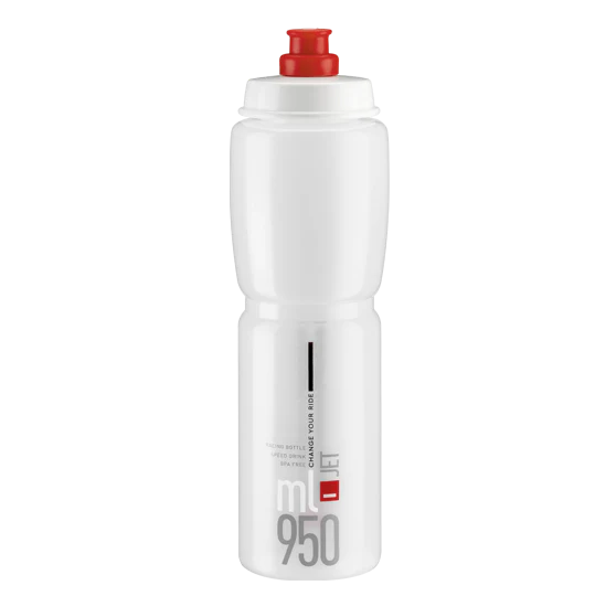 Bidon ELITE JET Transparent Logo Rouge - Image 4