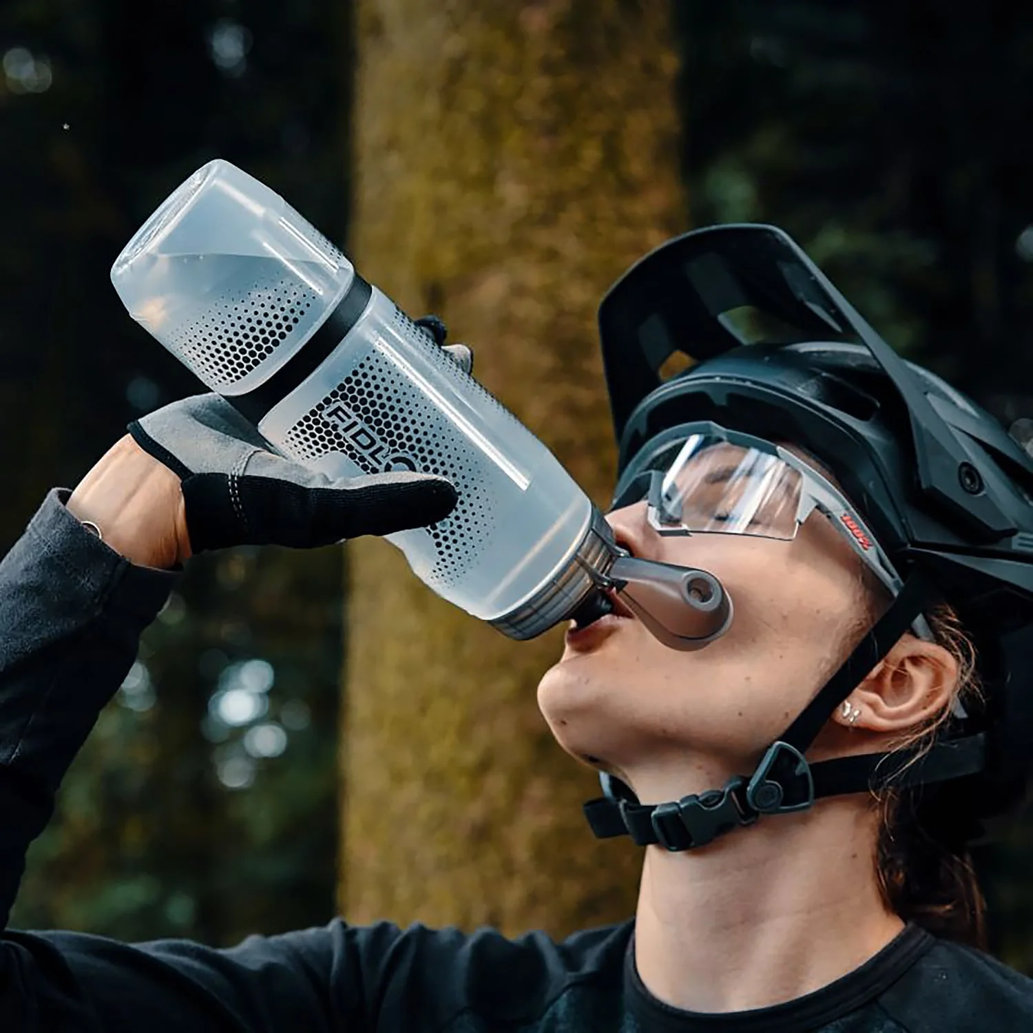 Bidon FIDLOCK TWIST avec Attache Magnétique (800ml) Transparent - Image 3