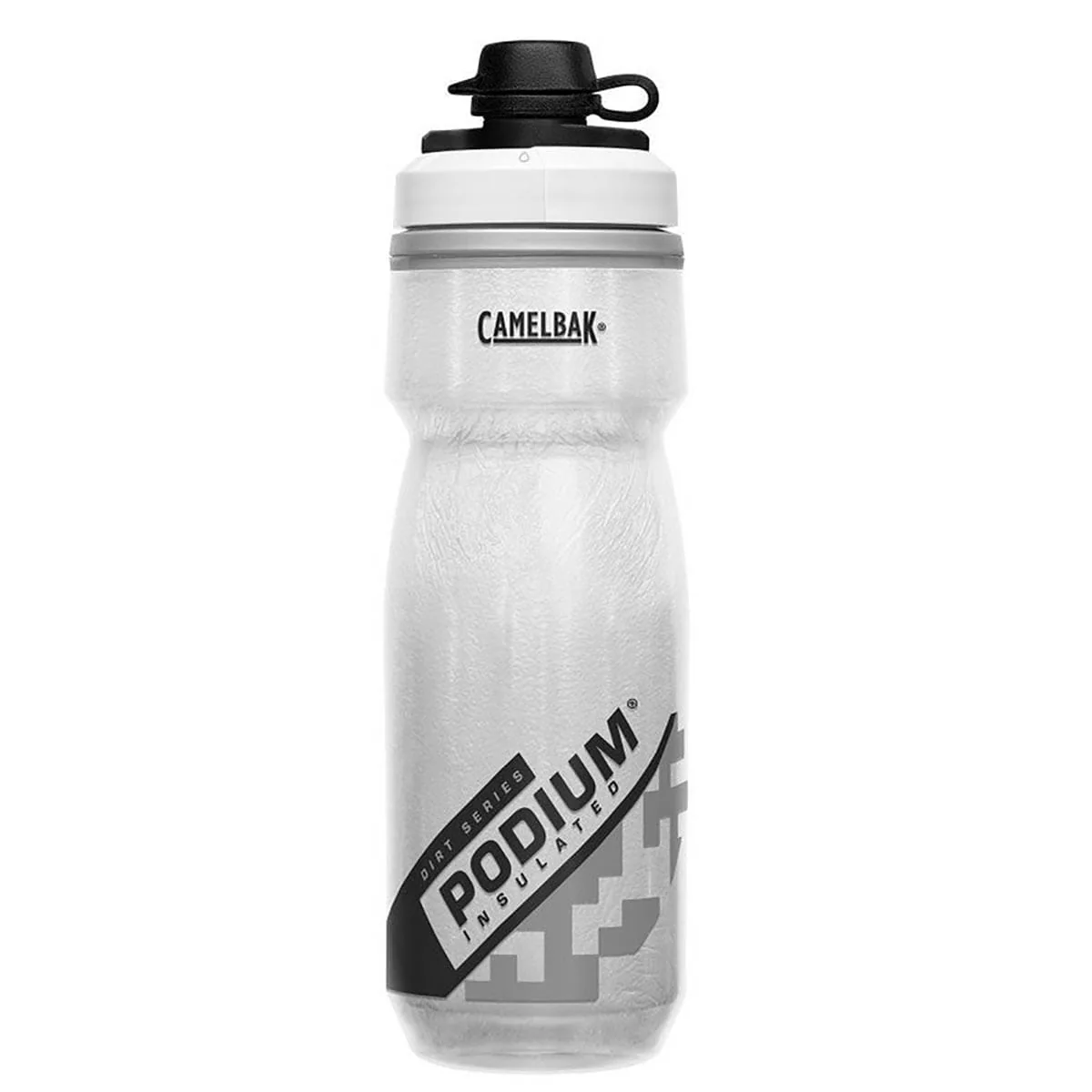 Bidon Thermique CAMELBAK PODIUM DIRT SERIES CHILL (620ml) Blanc/Noir
