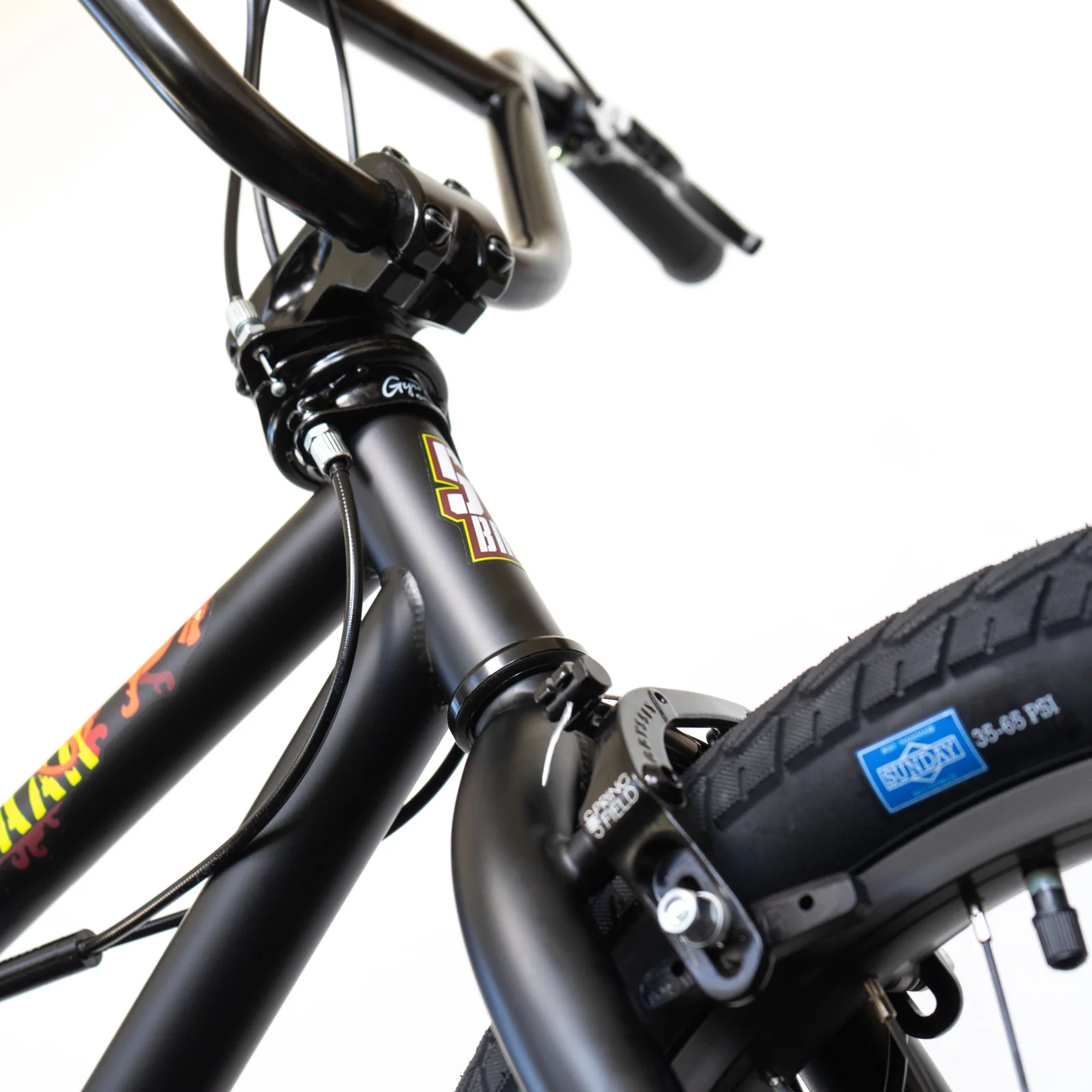 BMX SIBMX DRAAK 20" Noir mat - Image 8