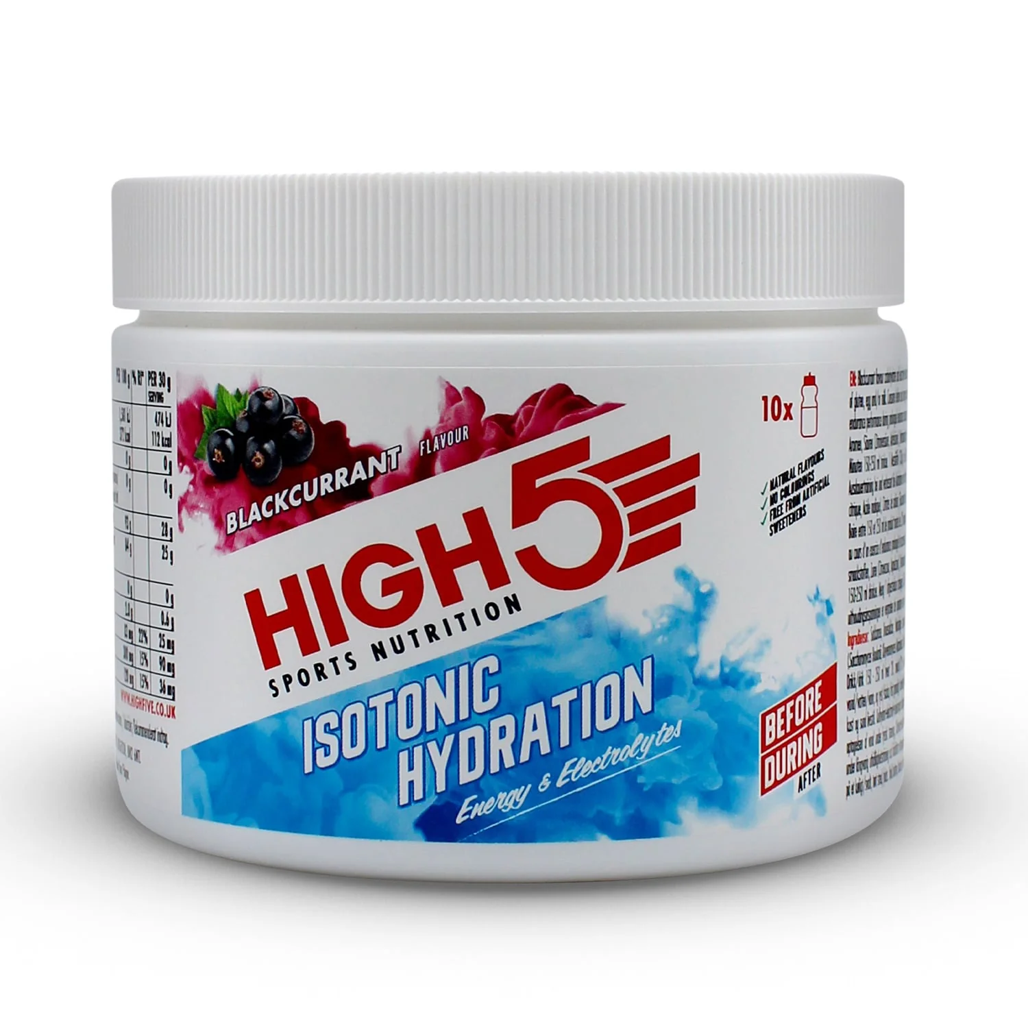 Boisson Énergétique HIGH5 ISOTONIC (300g) Cassis - Image 6