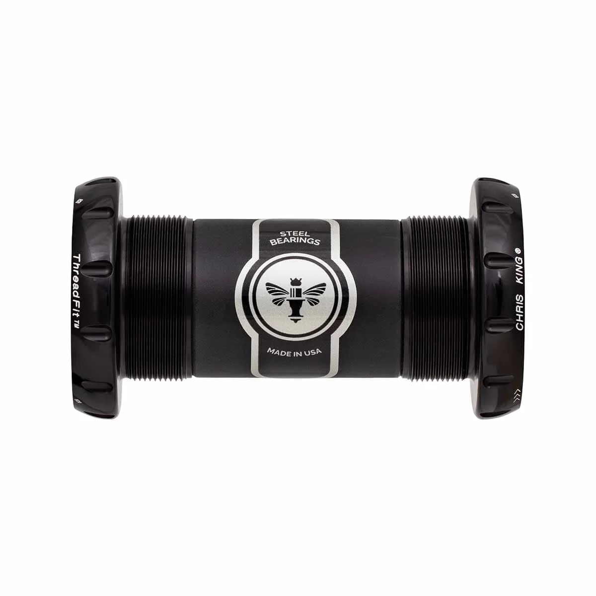 Boîtier de Pédalier CHRIS KING ThreadFit 30 68/73mm Céramique Noir