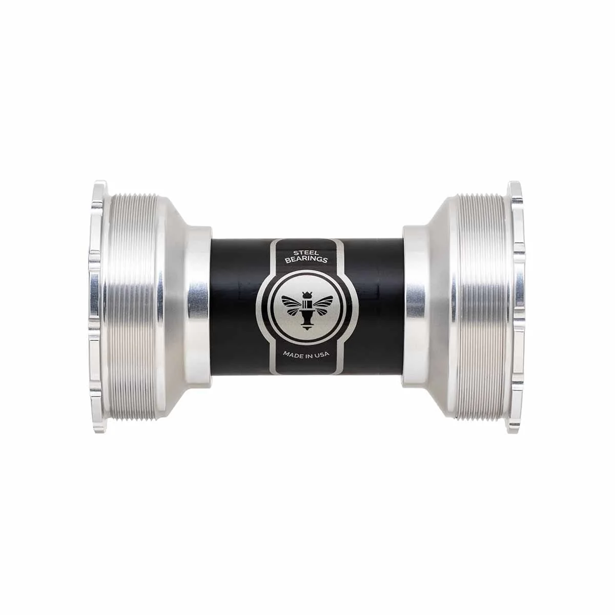 Boîtier de Pédalier CHRIS KING ThreadFit T47 24I 86/92mm Argent