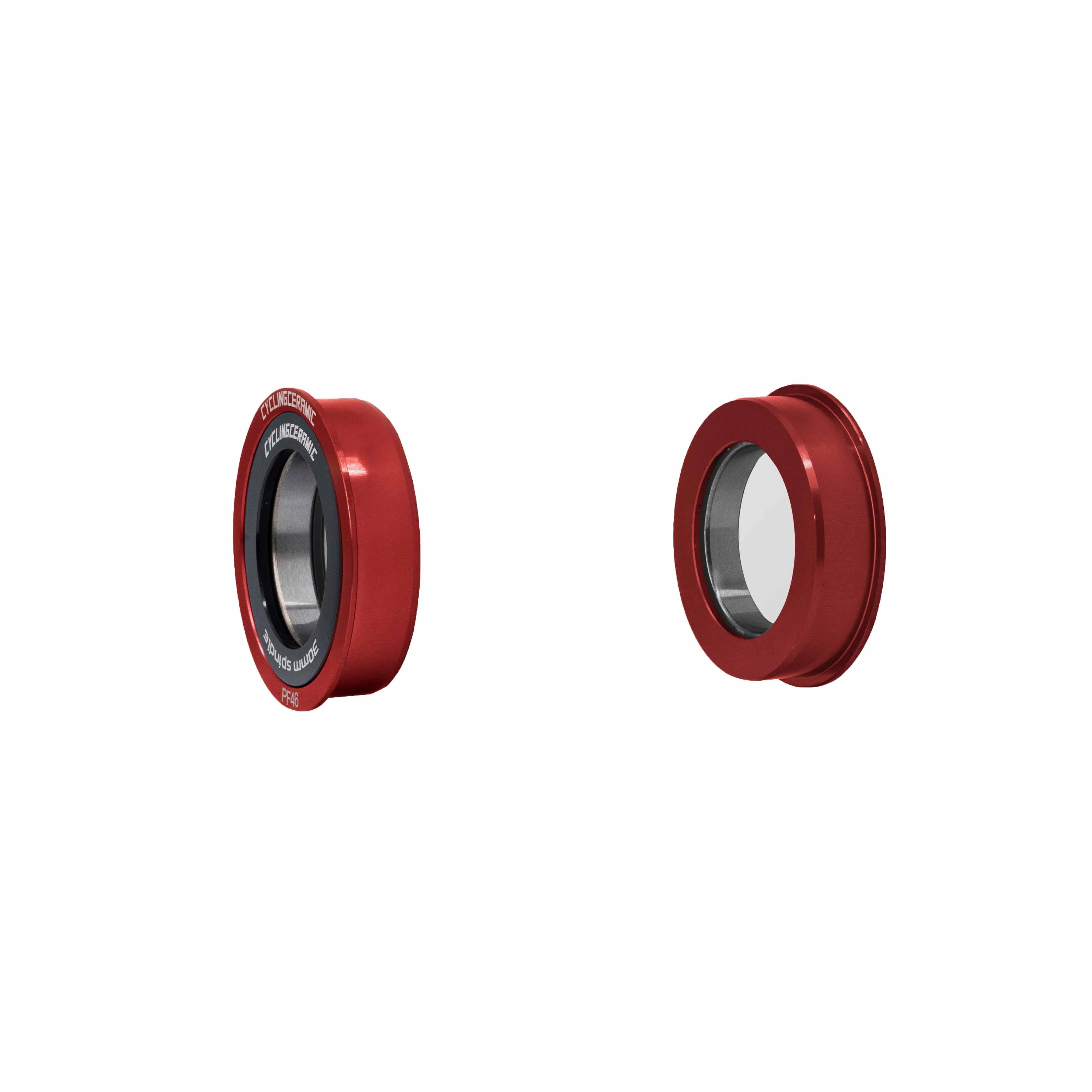 Boîtier de Pédalier CYCLINGCERAMIC PF30-30 Rouge
