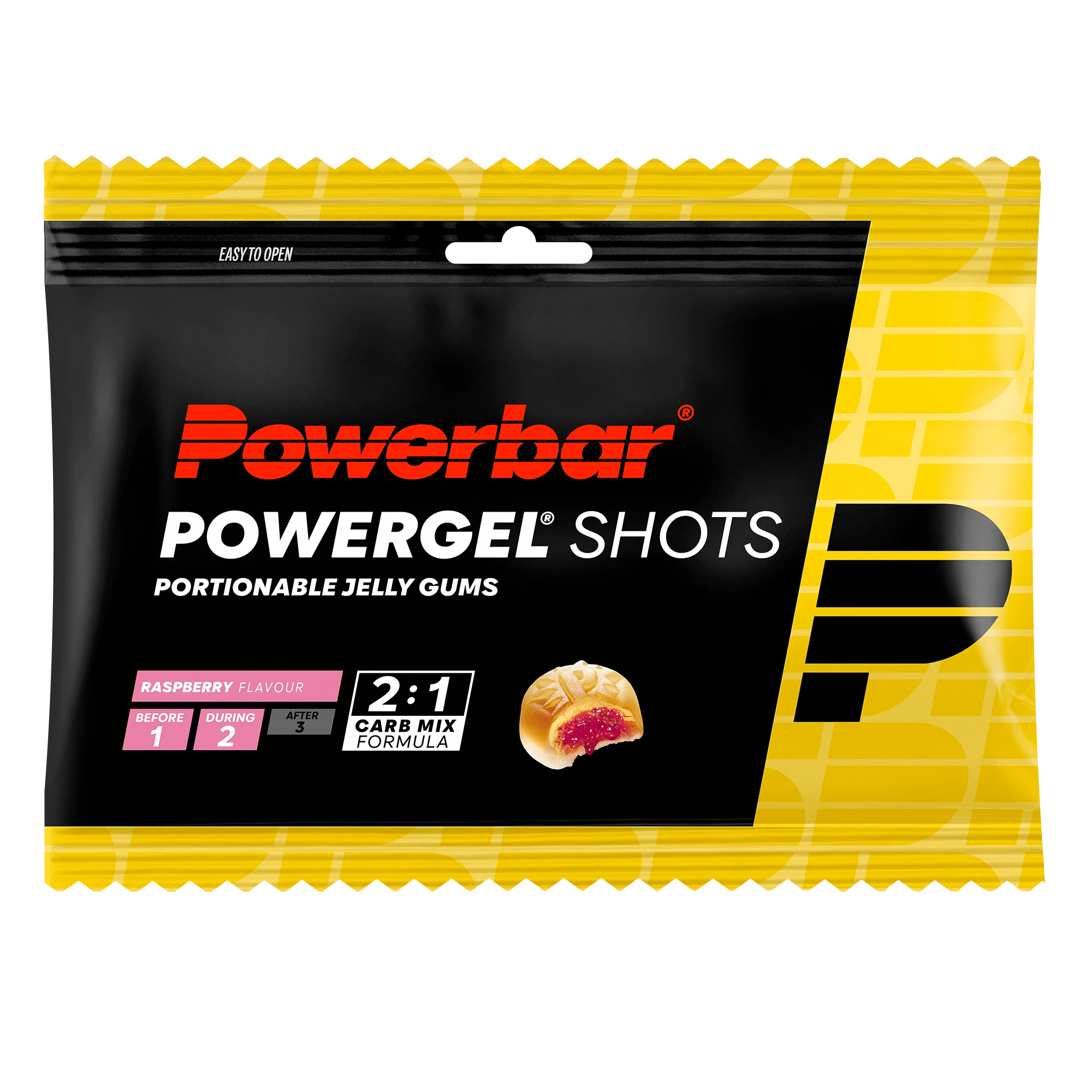 Bonbons POWERBAR POWERGEL Shots (60gr) Framboise