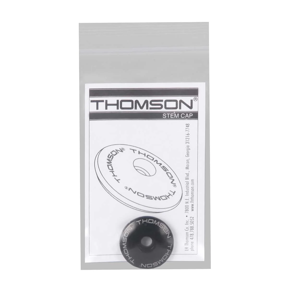 Bouchon THOMSON ELITE X2 Aluminium 1"1/8 Noir - Image 2