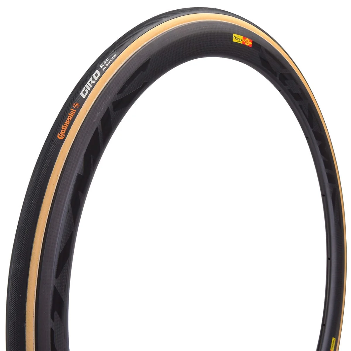Boyau CONTINENTAL GIRO 700x22c Beige