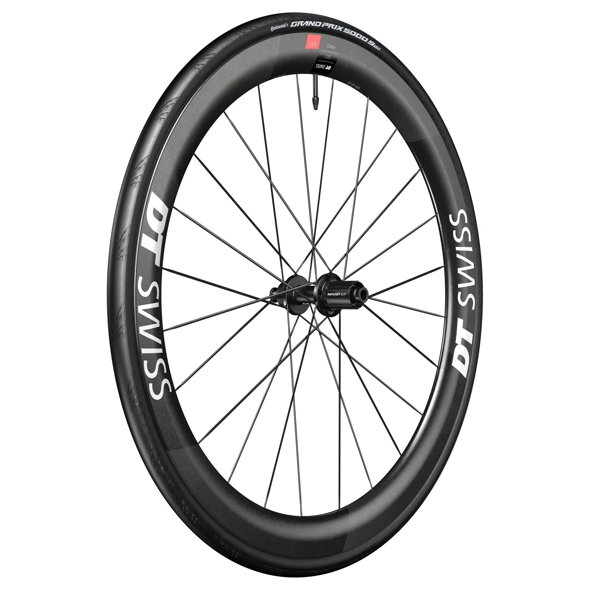 Paire de Roues DT SWISS ARC 1100 DICUT WTS SPO 50 DISC Tubeless Ready (Center Lock) - Image 2