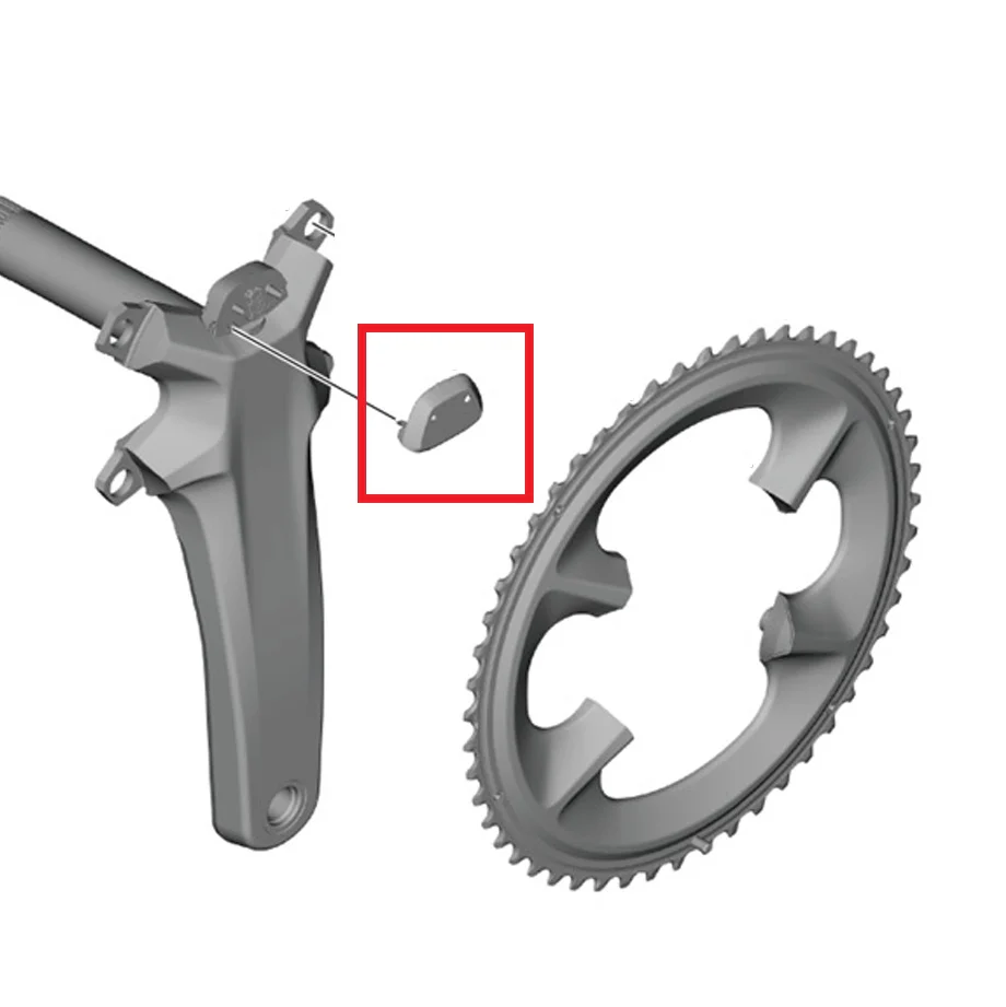 Cache SHIMANO pour Capteur de Puissance FC-R9200P - Image 2