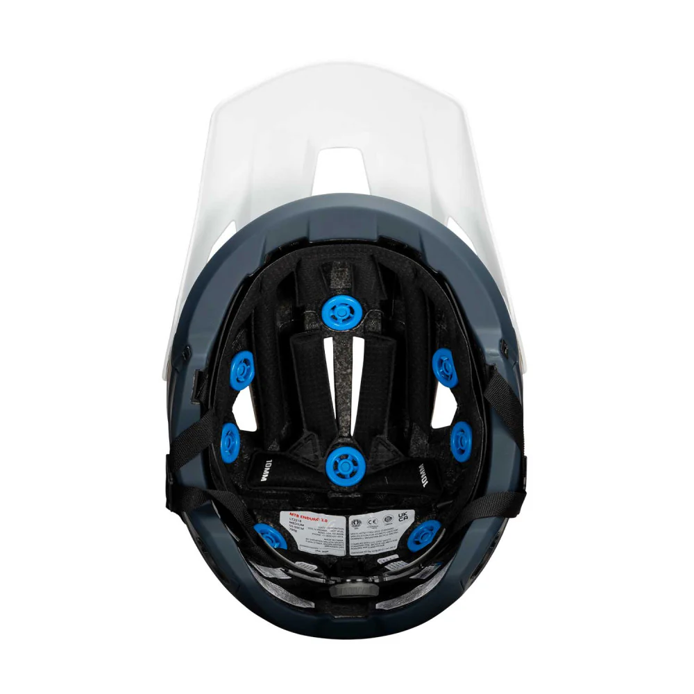 Casque VTT LEATT MTB ENDURO 3.0 Blanc - Image 4