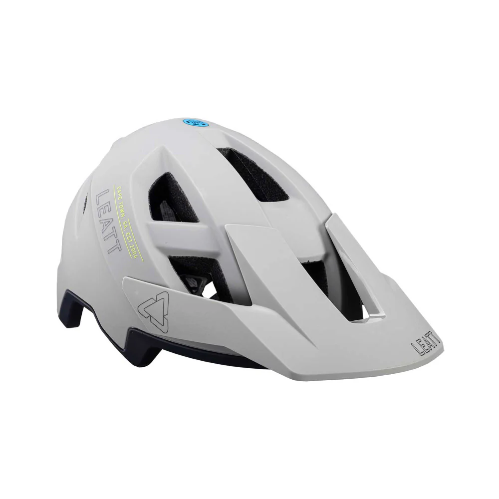 Casque VTT LEATT MTB ALL MOUNTAIN 2.0 Blanc/Gris - Image 2