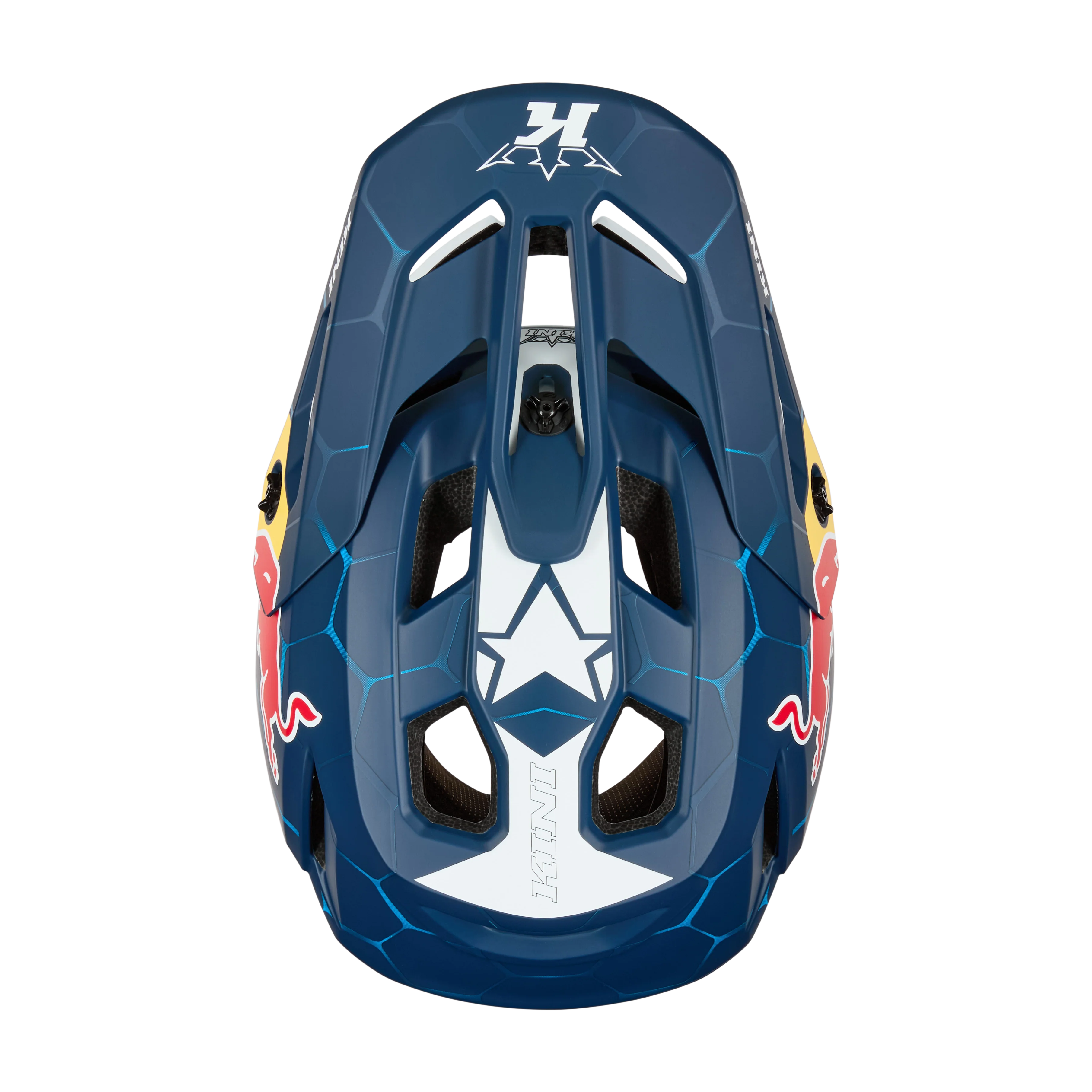 Casque VTT O'NEAL EC KINI RED BULL 1.0 Blanc/Bleu - Image 6