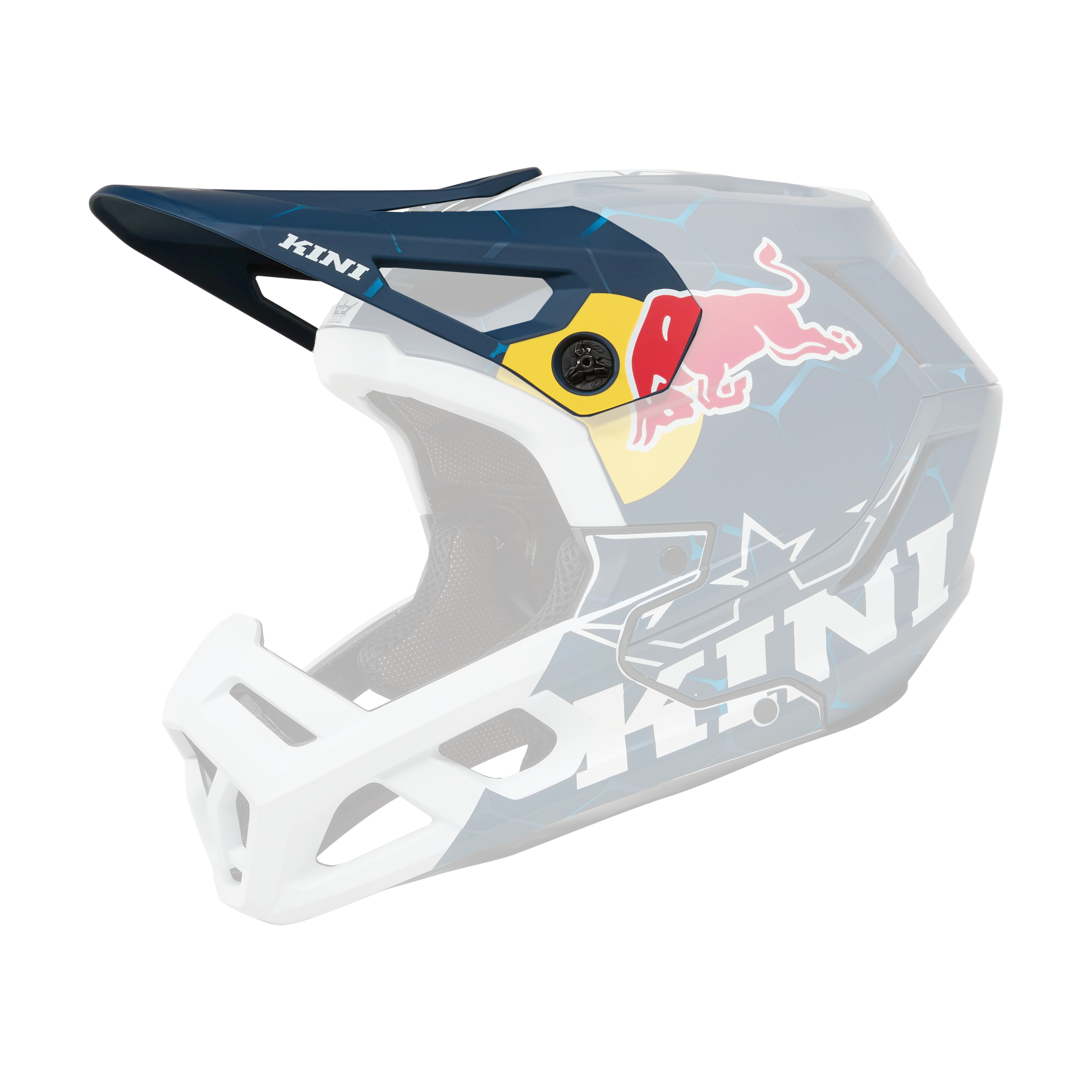 Casque VTT O'NEAL EC KINI RED BULL 1.0 Blanc/Bleu - Image 8