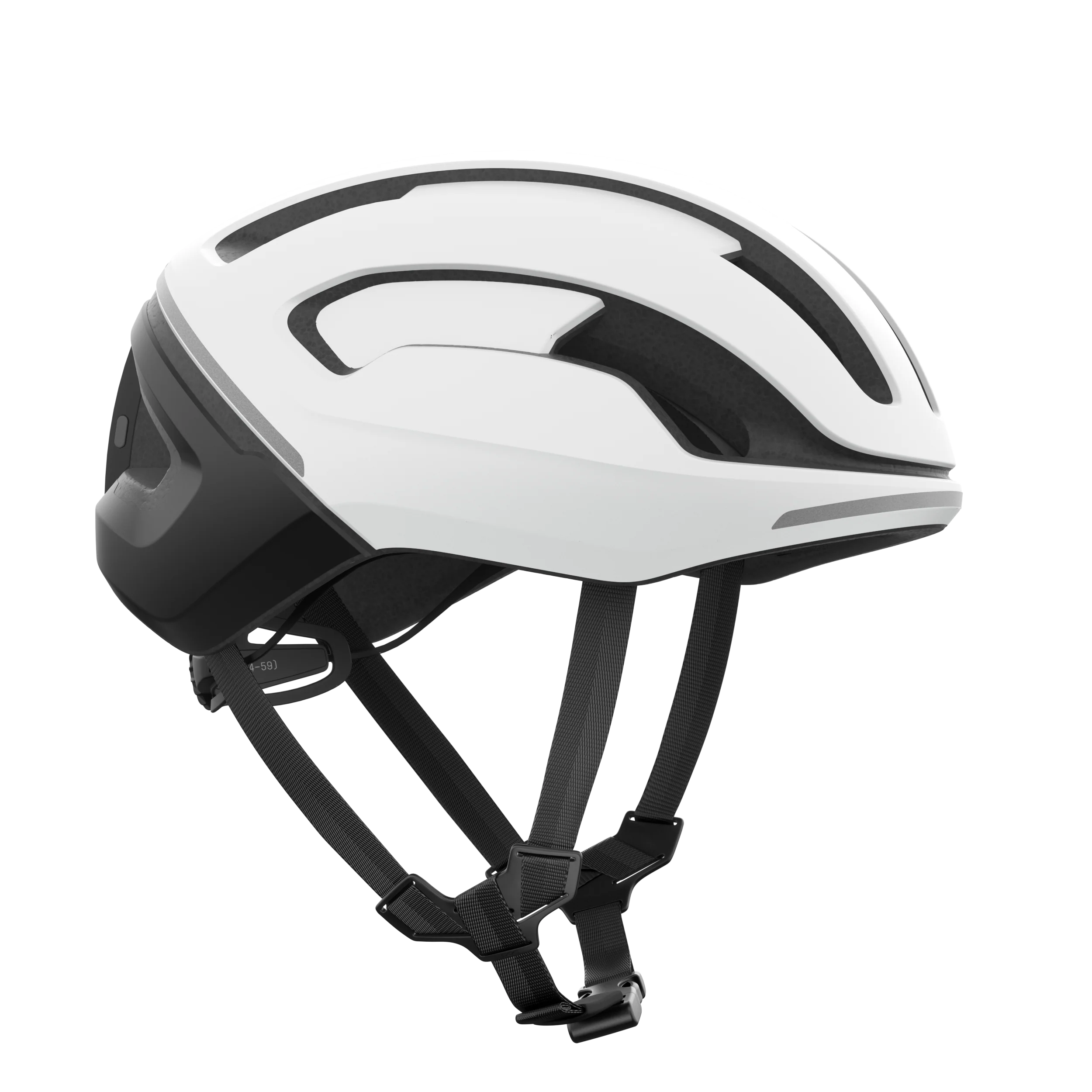 Casque Route POC OMNE BEACON MIPS Blanc/Noir Matt - Image 3