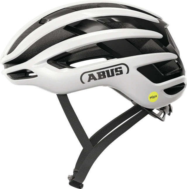Casque Route ABUS AIRBREAKER 2.0 MIPS Shiny Blanc