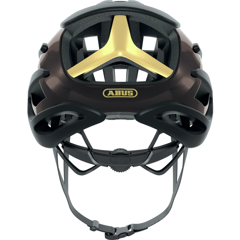 Casque Route ABUS AIRBREAKER Noir/Or - Image 2