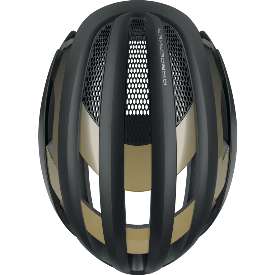 Casque Route ABUS AIRBREAKER Noir/Or - Image 4