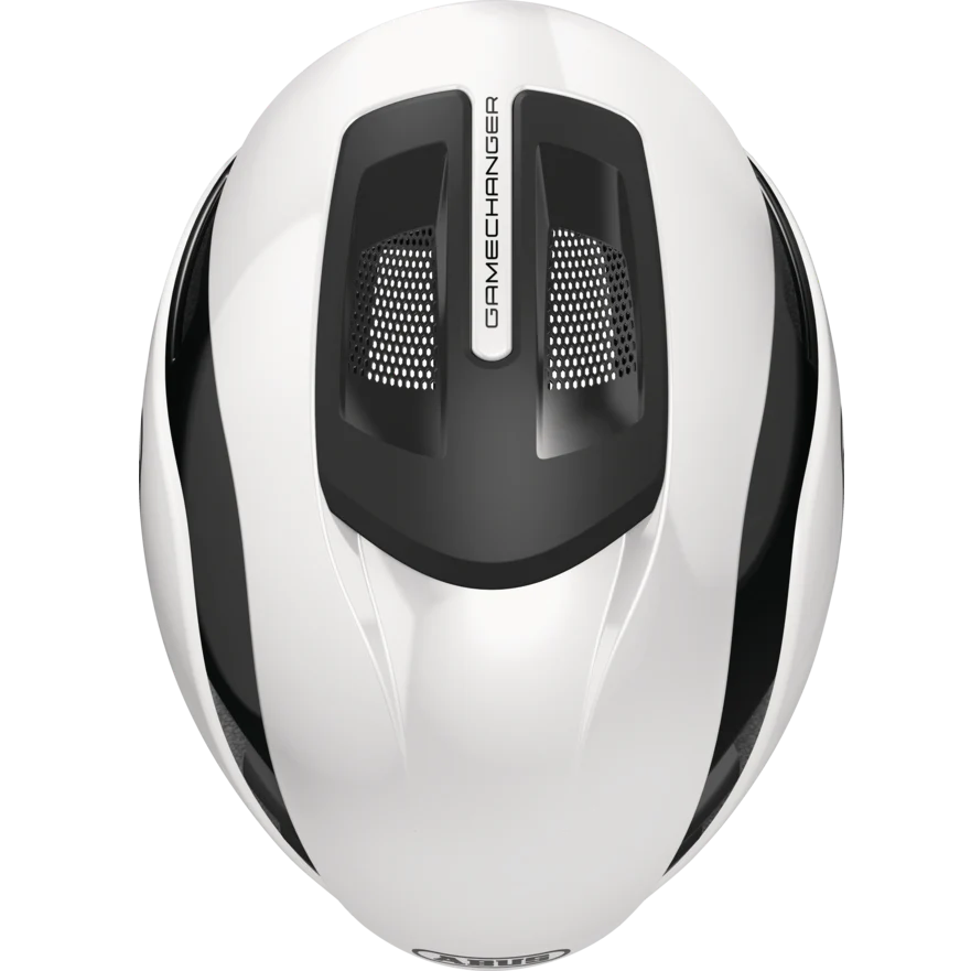Casque Route ABUS GAMECHANGER 2.0 MIPS Shiny Blanc - Image 3
