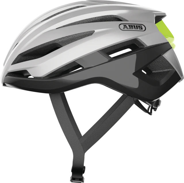 Casque Route ABUS STORMCHASER Gleam Argent