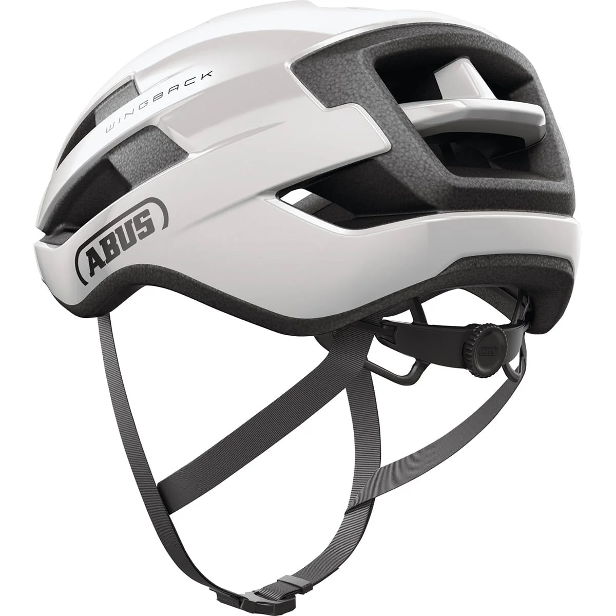 Casque Route ABUS WINGBACK Blanc - Image 4