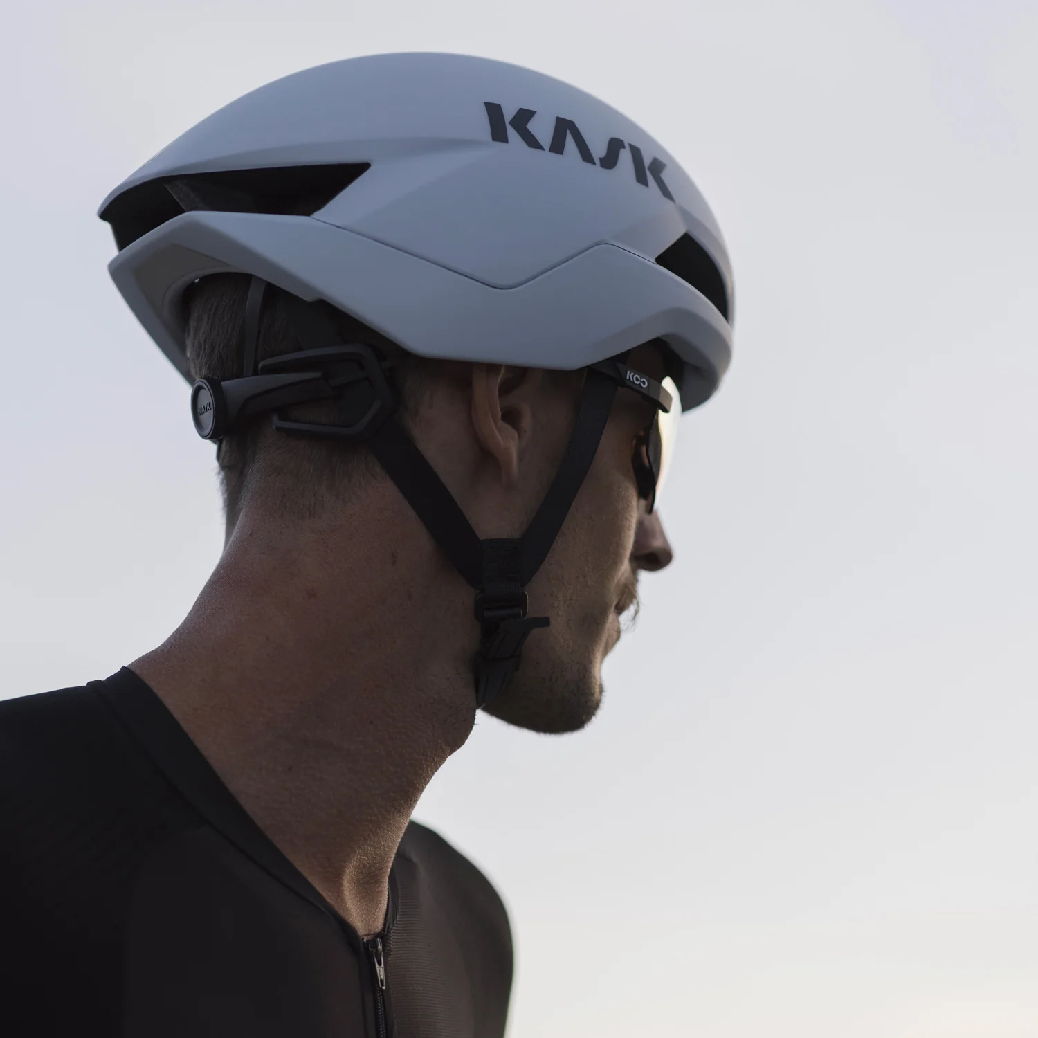 Casque Route KASK NIRVANA Blanc Mat - Image 6