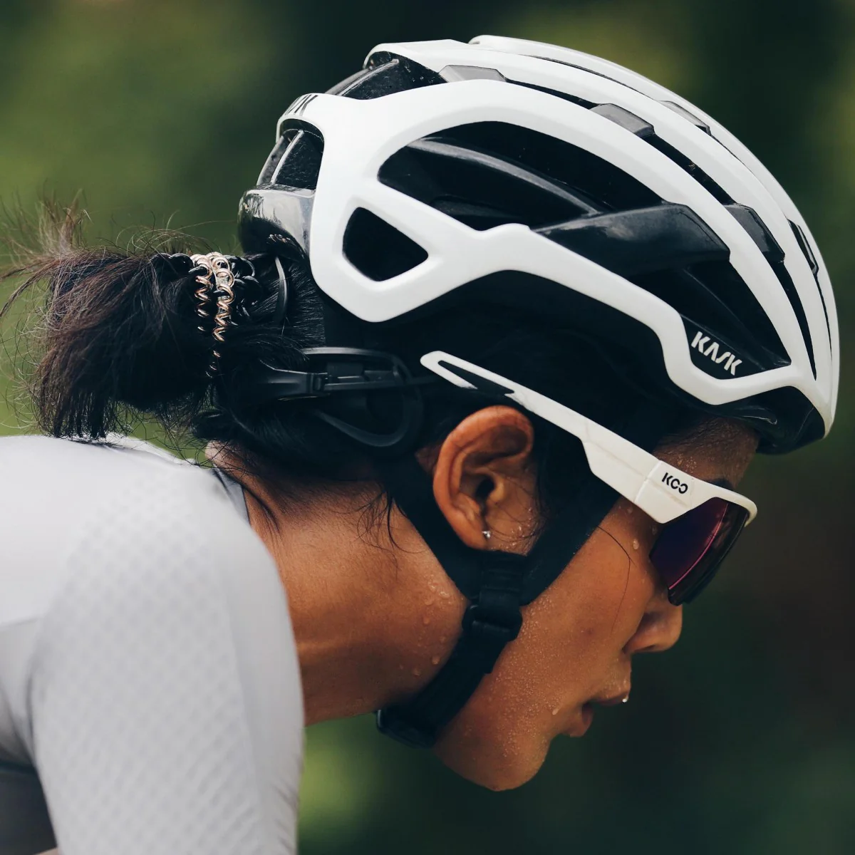 Casque Route KASK VALEGRO Blanc - Image 5