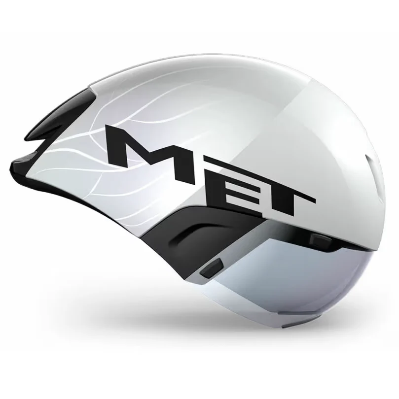 Casque Route MET CODATRONKA Blanc - Image 2