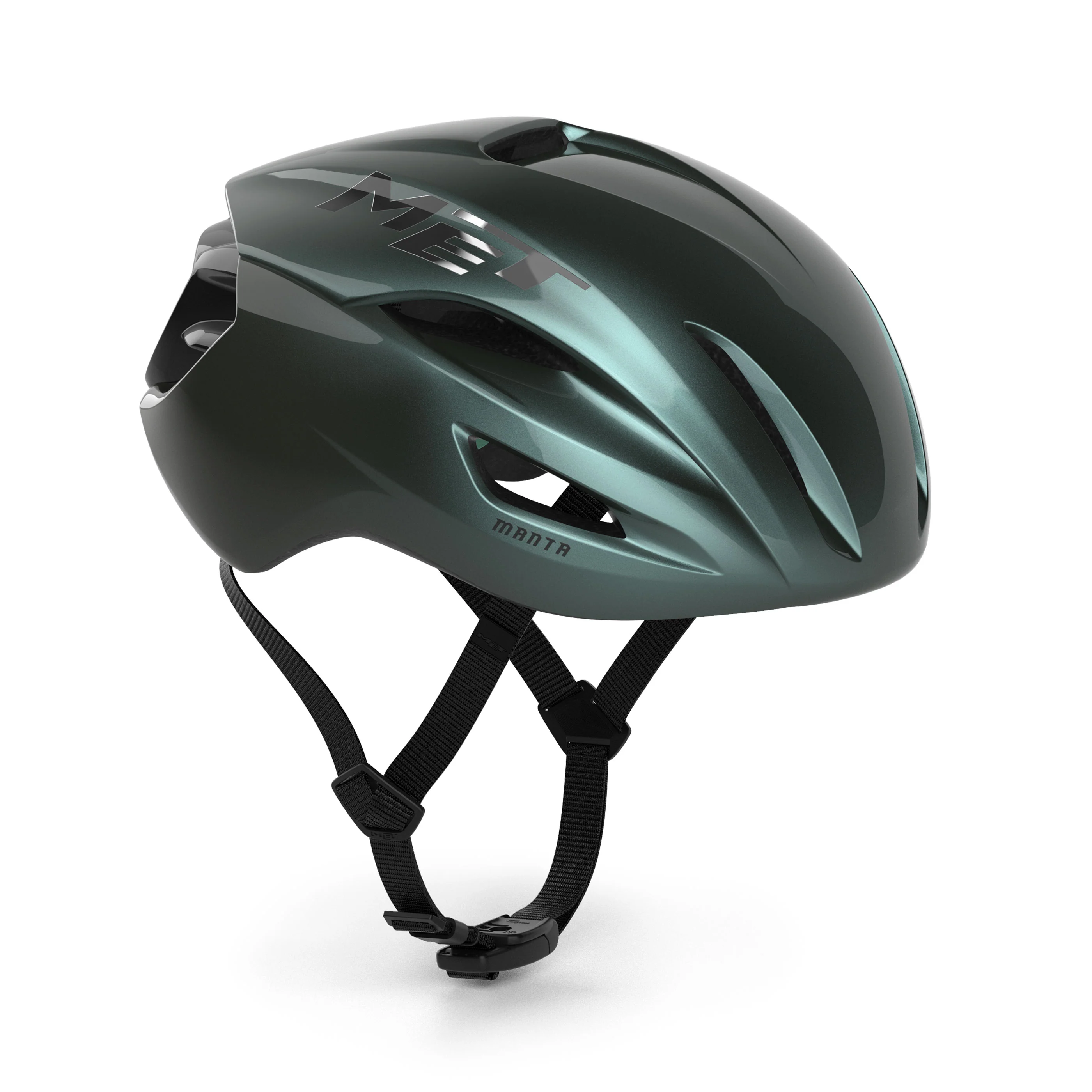 Casque Route MET MANTA MIPS Vert - Image 2