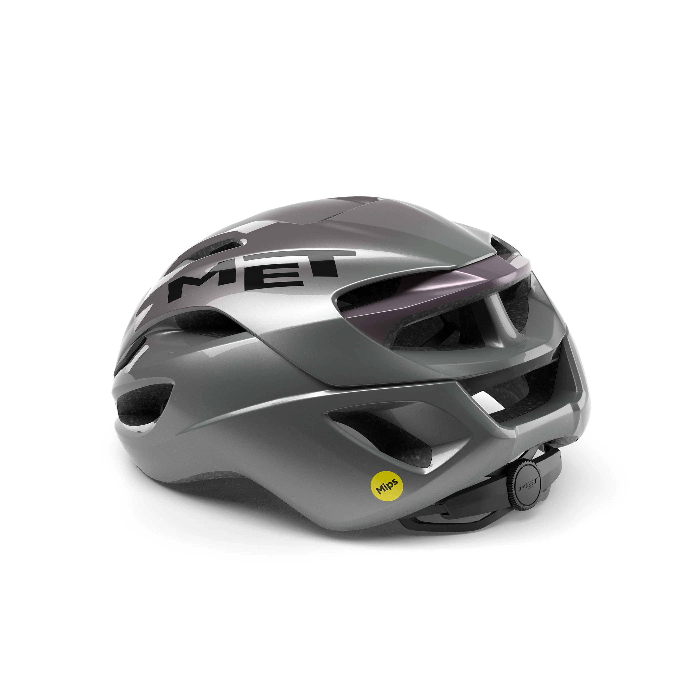 Casque Route MET RIVALE MIPS Gris Foncé - Image 3