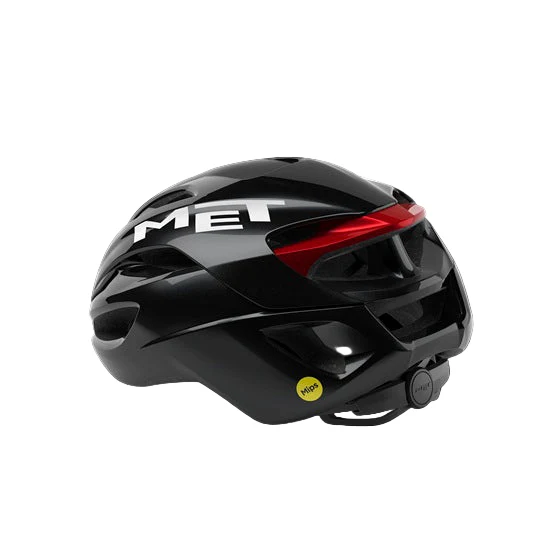 Casque Route MET RIVALE MIPS Noir/Rouge - Image 3