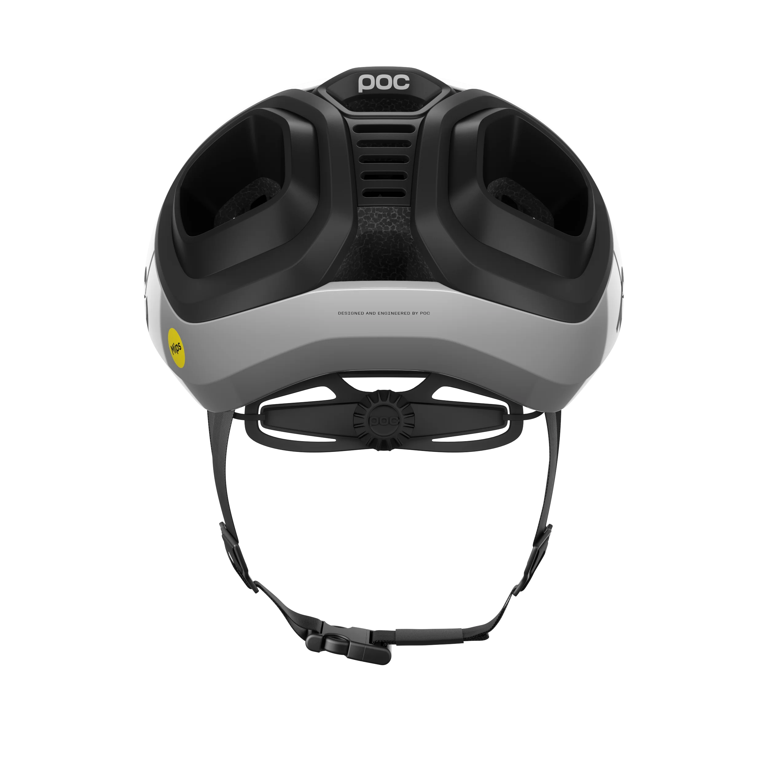 Casque Route POC AMIDAL MIPS Blanc/Noir Matt - Image 4