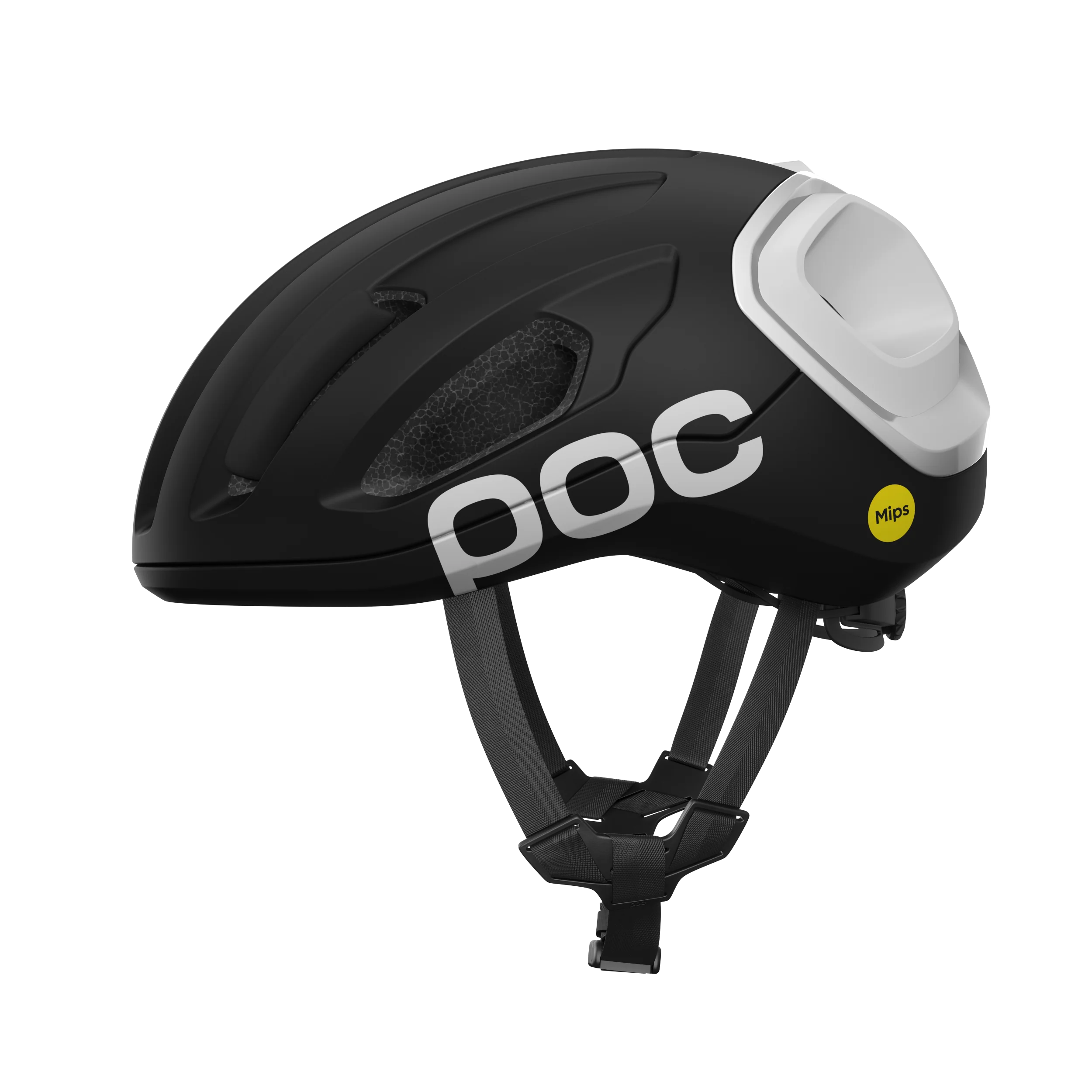 Casque Route POC AMIDAL MIPS Noir Matt/Blanc