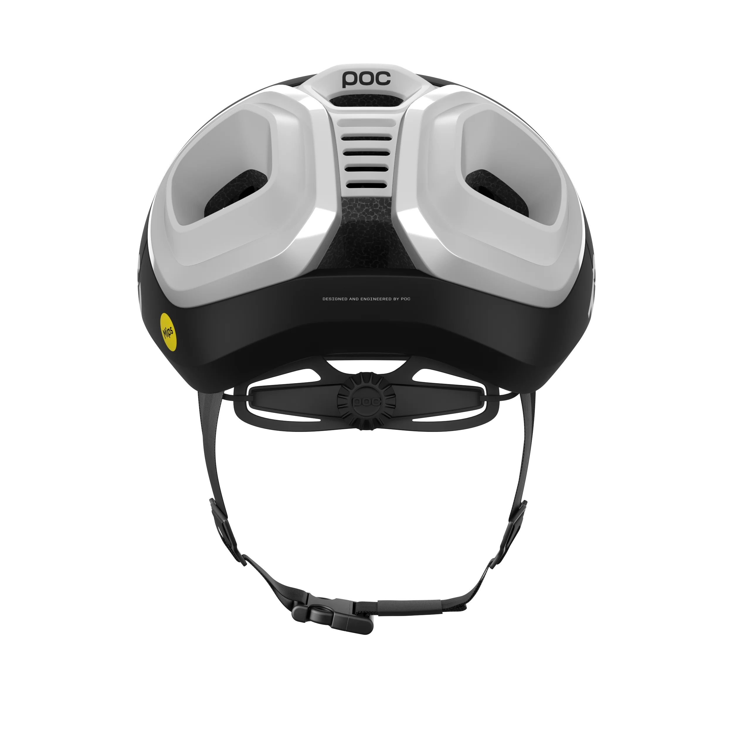 Casque Route POC AMIDAL MIPS Noir Matt/Blanc - Image 4