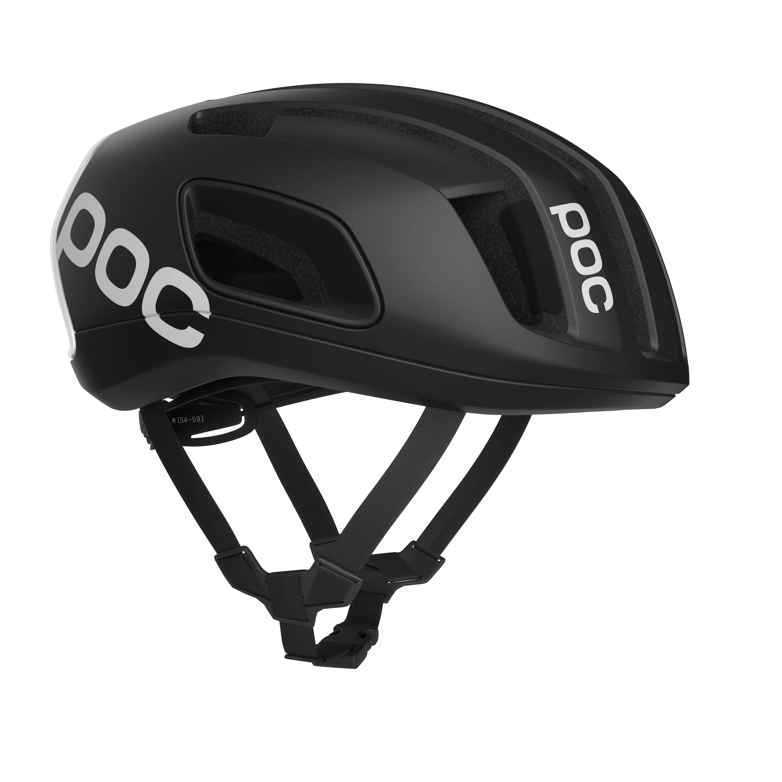 Casque Route POC CYTAL MIPS Noir/Blanc Matt Logo - Image 3