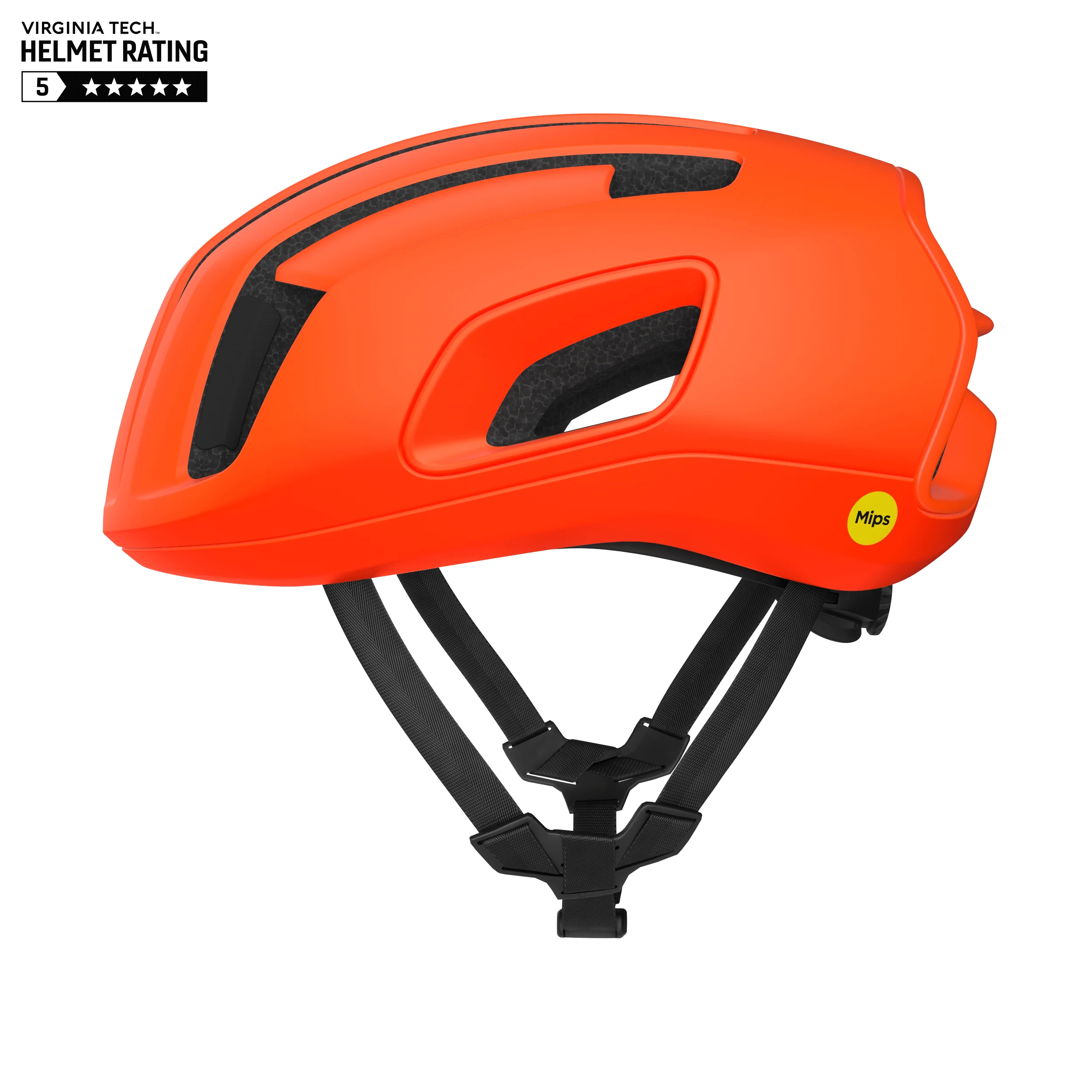 Casque Route POC CYTAL MIPS Orange Fluo