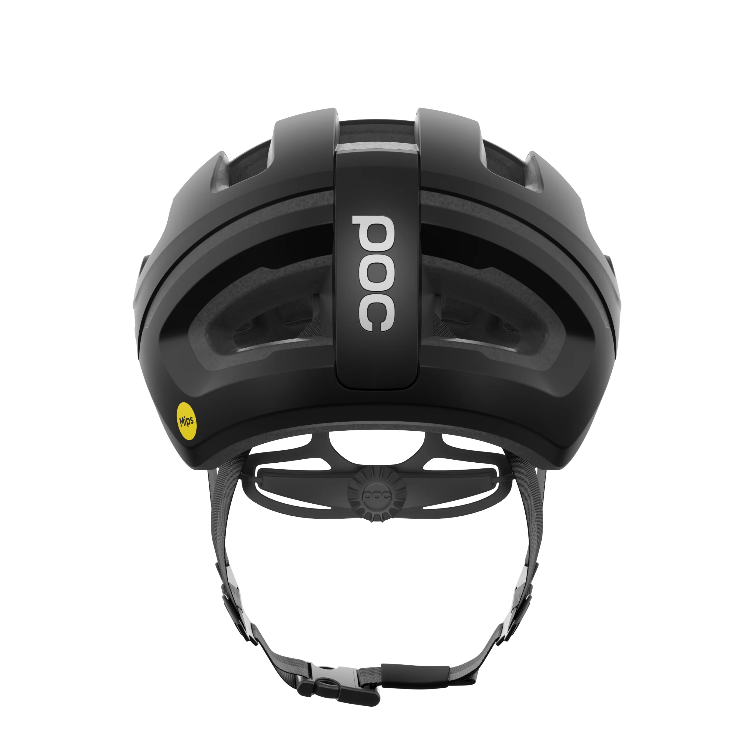 Casque Route POC OMNE AIR MIPS Logo Noir Matt/Blanc - Image 4