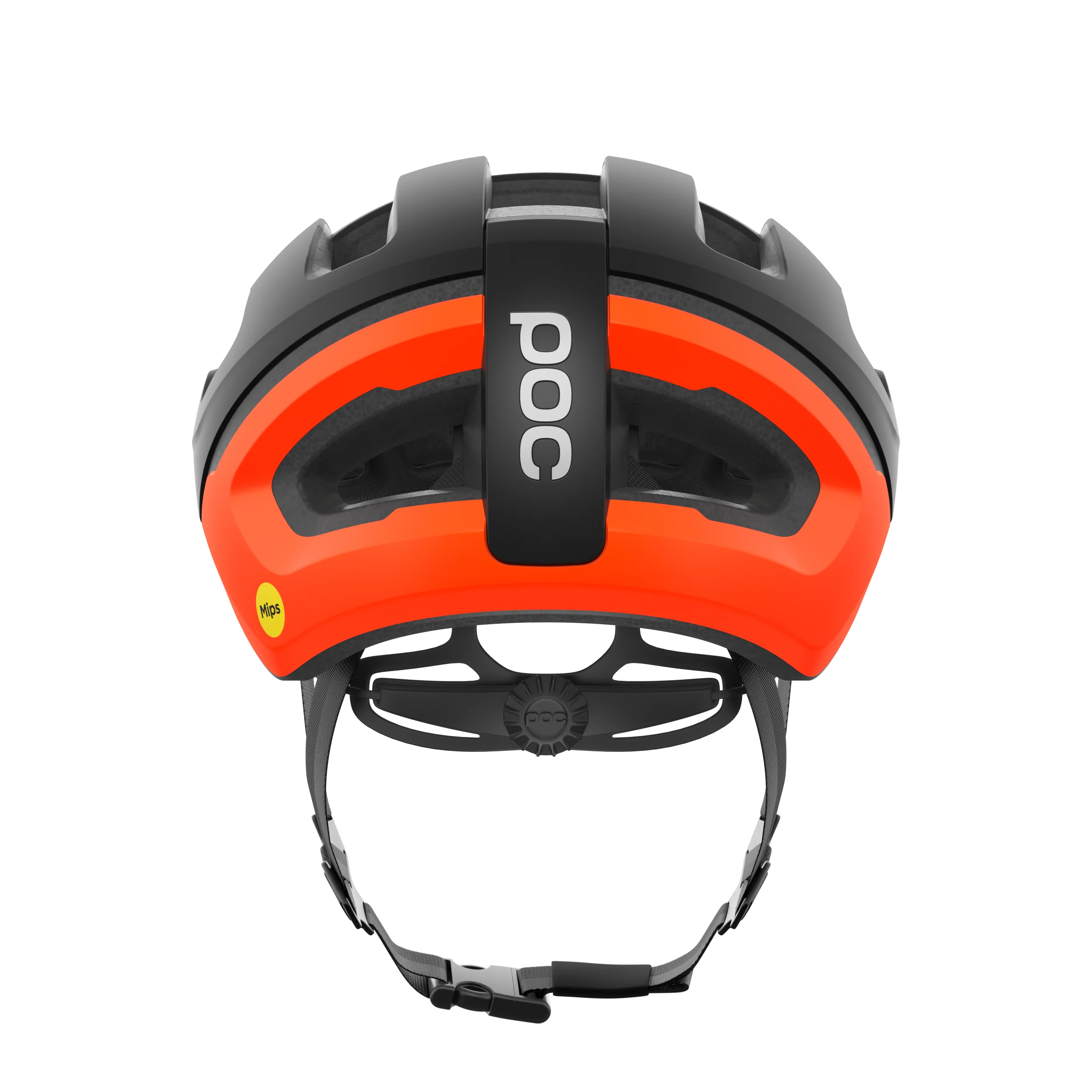 Casque Route POC OMNE AIR MIPS Noir Matt/Orange Fluo - Image 4