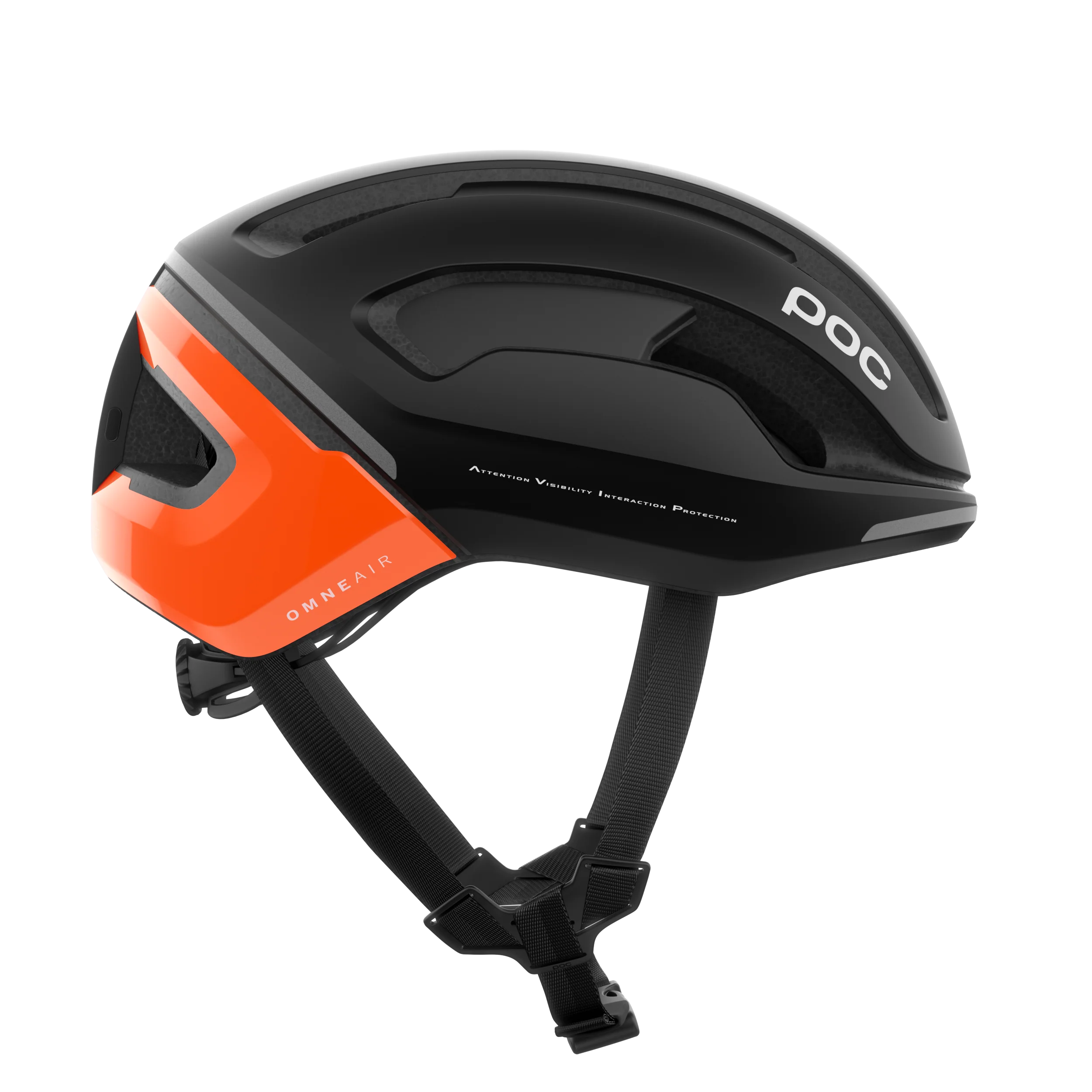 Casque Route POC OMNE BEACON MIPS Noir/Orange Fluorescent AVIP - Image 3