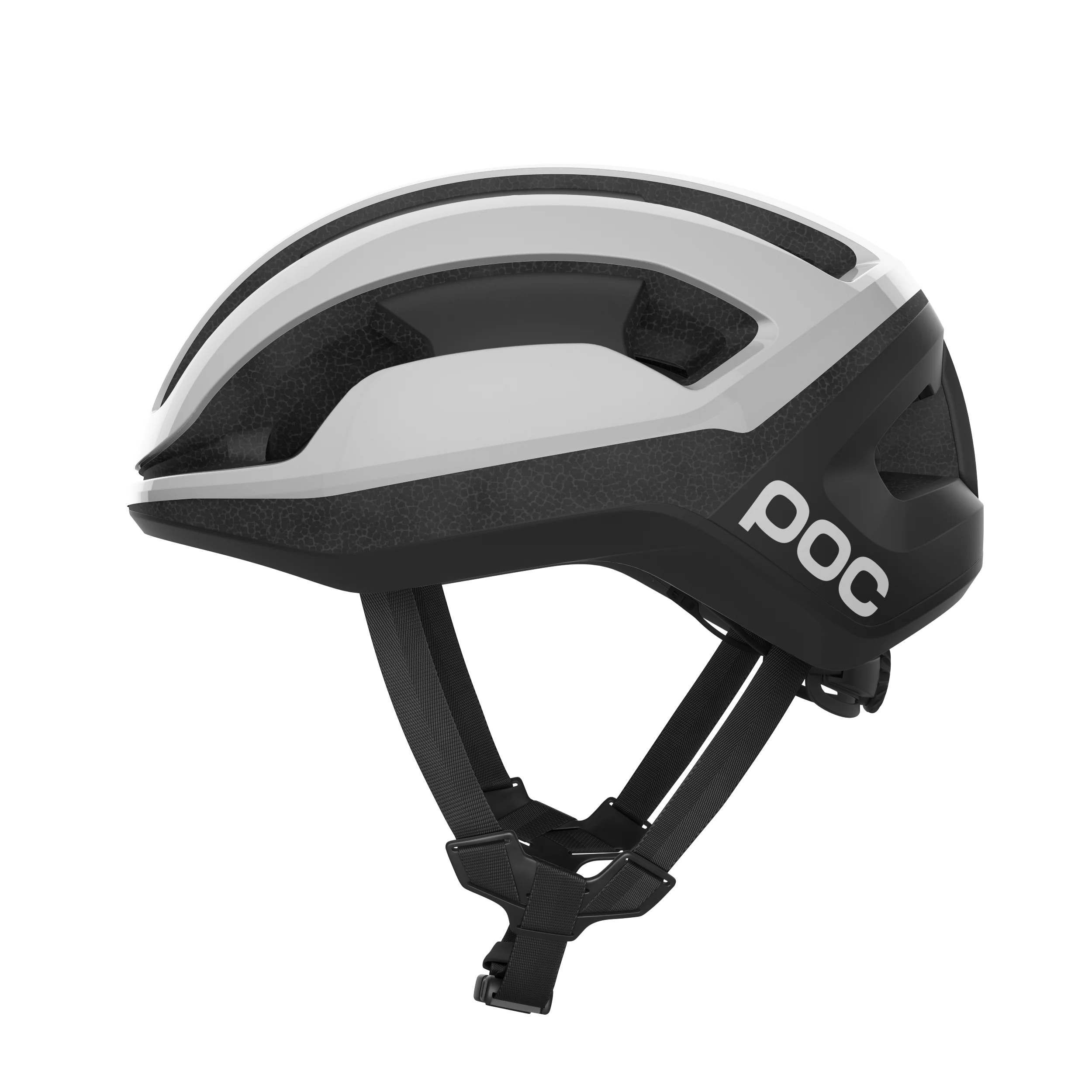 Casque Route POC OMNE LITE Blanc/Noir Matt